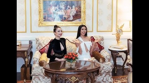 Tranh sơn dầu cổ điển Khung tranh dát vàng tuyệt đẹp tại khách sạn Dalat Palace Heritage Hotel