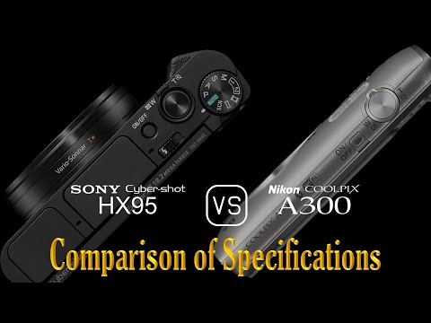 Sony Cyber-shot HX95 vs. Nikon Coolpix A300