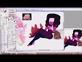 SPEEDPAINT- Steven universe GEM stickers