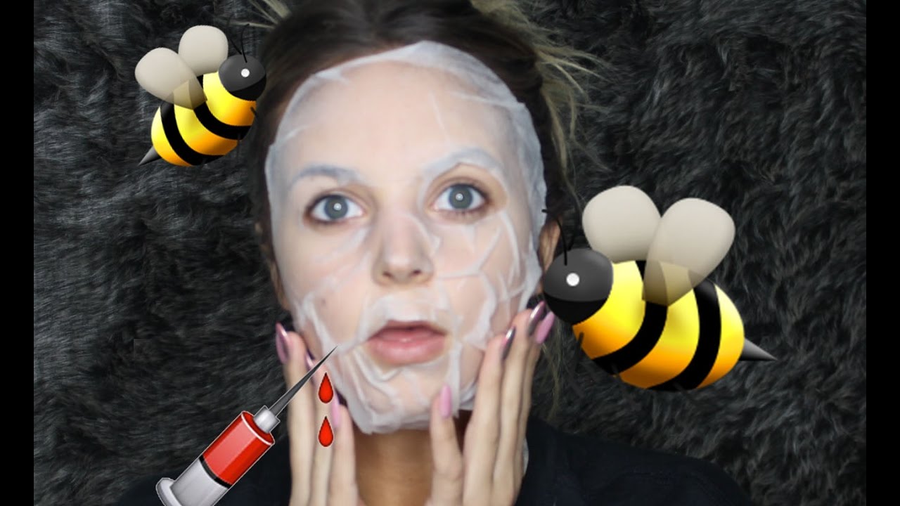 BEE VENOM FACE MASK??🐝
