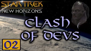 Star Trek: New Horizons: Clash of the Devs - Stellaris MP Game #02 - Vaadwaur (My Point of View)