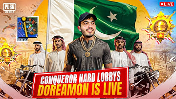 TABAHY HOJAYE CONQUEROR LOBBY ME  | DOREAMON GAMING | PUBG MOBILE