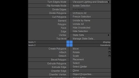 3Ds Max Quad Menu setting