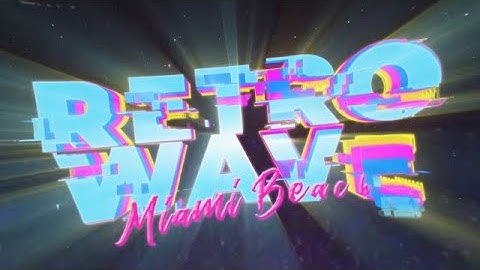 Retro Wave Intro 12 Motion Graphics Templates