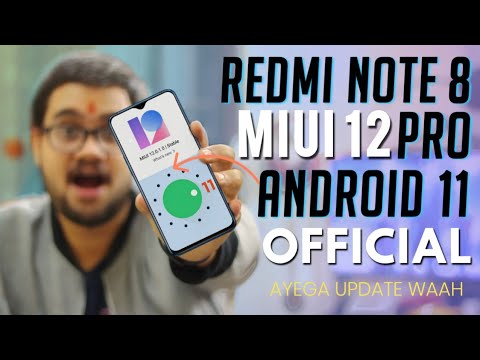 OFFICIAL Redmi Note 8/8 Pro MIUI 12 Android 11 Update | Redmi Note 8 Pro  MIUI 12 Android 11 Update 🔥