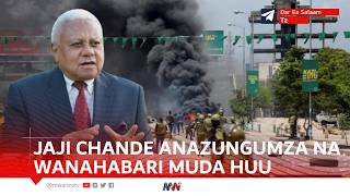 #LIVE: JAJI CHANDE NA WENZAKE WANAFUNGUKA MAZITO MBELE YA WANAHABARI MUDA HUU