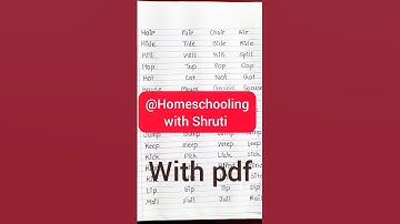 Thumbnail of Rhyming word||more than 75 Rhyming words for kids|| @homeschoolingwithshruti4201   #rhymingwords