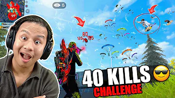 Highest 40 Kills Challenge Finally Completed ✔️ Duo Vs Squad with @TgrNrz 😎 Tonde Gamer