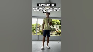 Behind The Back Staff Spinning Tutorial #staffspinning #tutorial