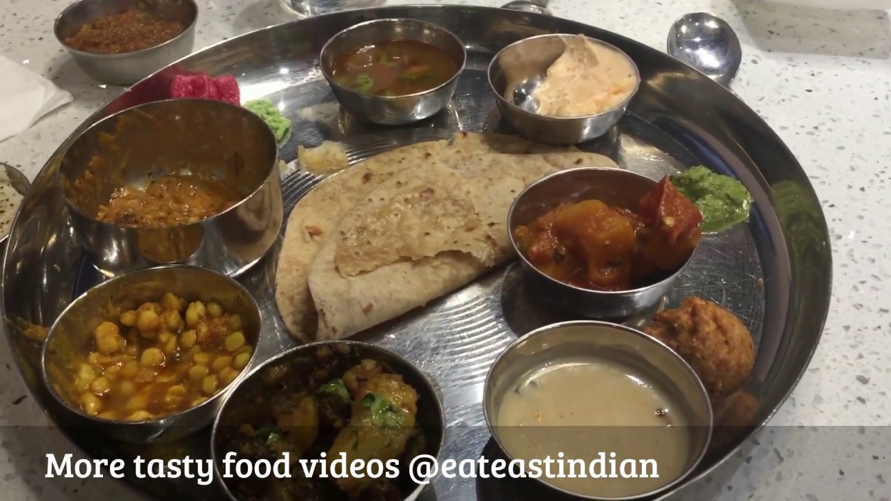 Indian Veg Thali | Gujarati Food | Eat East Indian