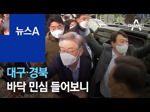보수 지지세 강한 대구·경북 바닥 민심 들어보니… | 뉴스A