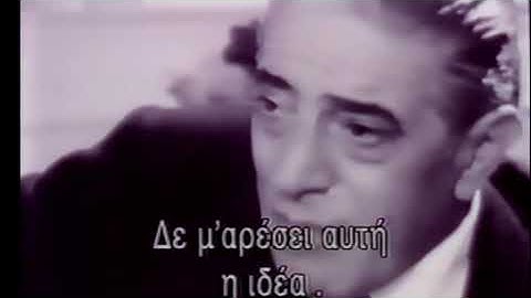 Aristotle Onassis interviewed
