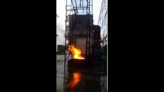 Fire-stop test