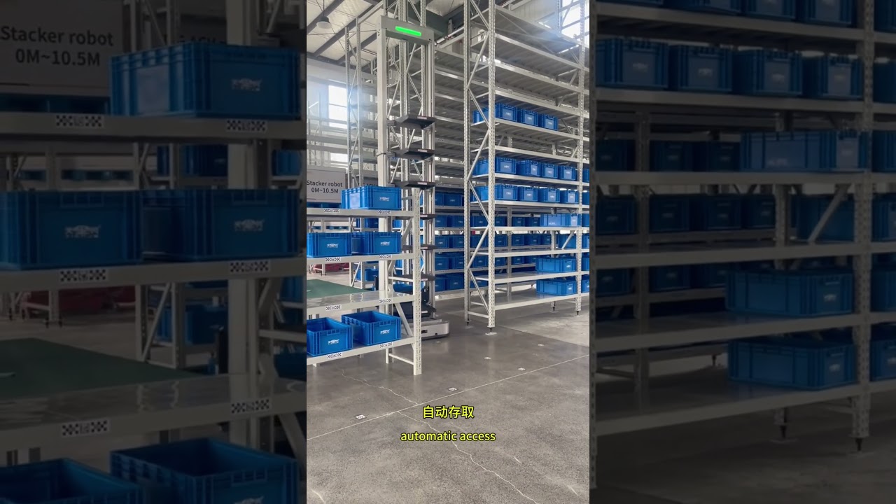 CTU Bin Robot Automated Warehouse | High-Density & High-Speed Sorting