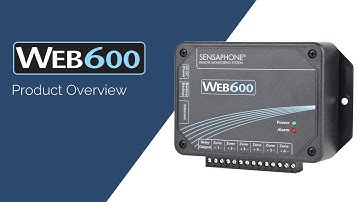 Sensaphone WEB600 Monitoring System