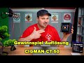 Gewinnspiel Auflösung - CIGMAN CT-50 vom 23.02.2024