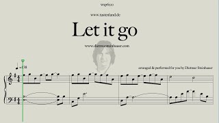 Let it go  -  Frozen  -  Die Eiskönigin
