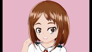Ochako Uraraka My Hero Academia Speedpaint