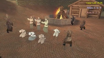 Ray & TegCAL| Medal of Honor Allied Assault Bots fun|Classic