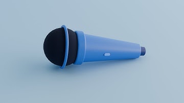 Model Mic 🎤 in Blender