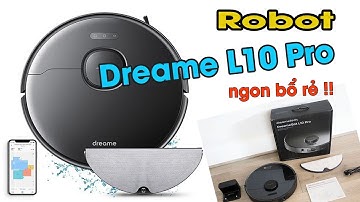 Robot hút bụi Xiaomi Dreame Bot L10 Pro QUÁ NGON cho mọi nhà - JOLAVN