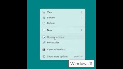 Windows 11-schaal wijzigen
