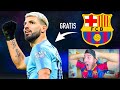 KUN AGÜERO AL FC BARCELONA (GRATIS) NUEVO FICHAJE