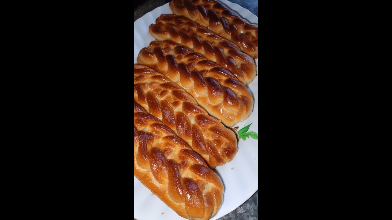 كعك الضفيرة بطريقة مختلفة..وبدون بيض وناجح💯😱