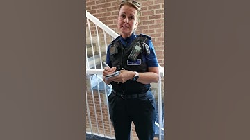 PCSO knocking on the door like she
