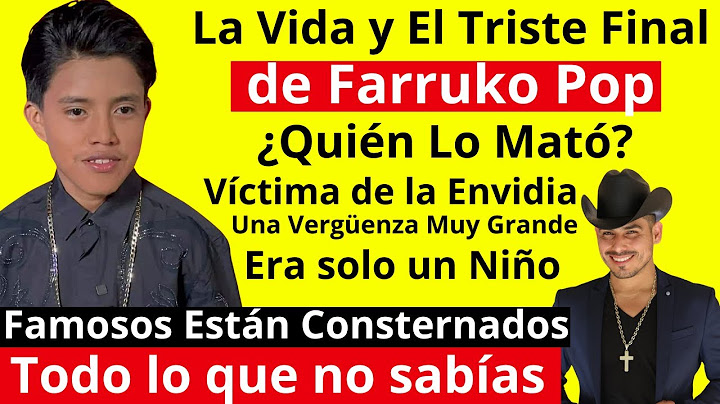 La Triste Historia y Trágico Final  | de Farruko Pop  | ¿Quién lo Mató? | El Orgullo de Guatemala