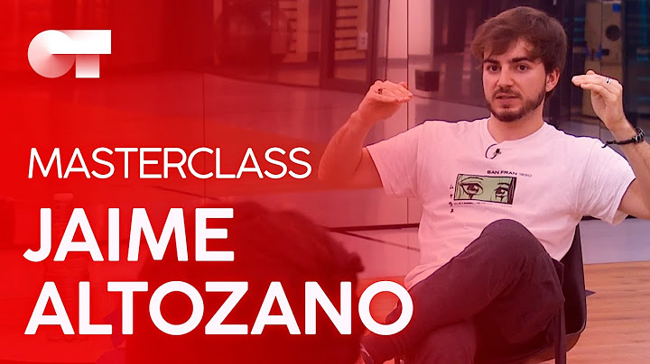 MASTERCLASS de JAIME ALTOZANO | OT 2020