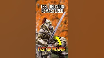 How To Get The BEST Weapon At Level 1 In TES Oblivion Remastered