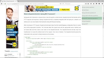 What is DispatcherServlet in Spring MVC Framework? | javapedia.net