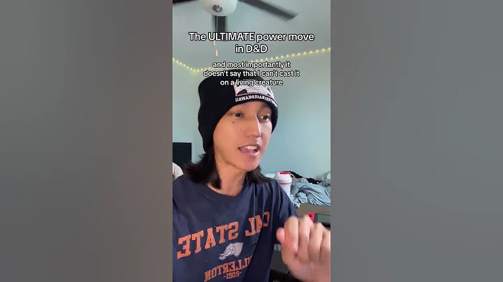 The MOST OVERPOWERED Spell in D&D! #dnd #dnd5e #dungeonsanddragons