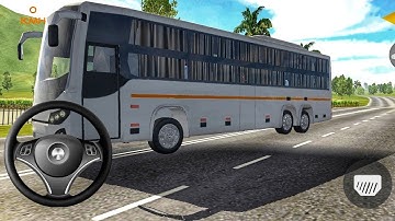 Indian Sleeper Bus Simulator Game _3D Luxury Bus Simulator Game Play - Indian Bus Games#CarGamers
