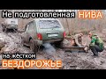 Нивы, ГАЗ 69 и УАЗы на жёстком бездорожье / Niva, GAZ 69 and UAZ on the hard Russian off-road