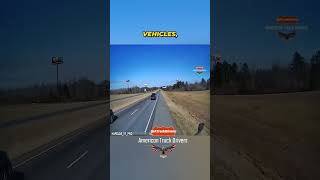 Download Lagu Pickup Cuts Off Semi and Nearly Causes a Crash — Truck Driver Swerves to Shoulder to Avoid Disaster MP3