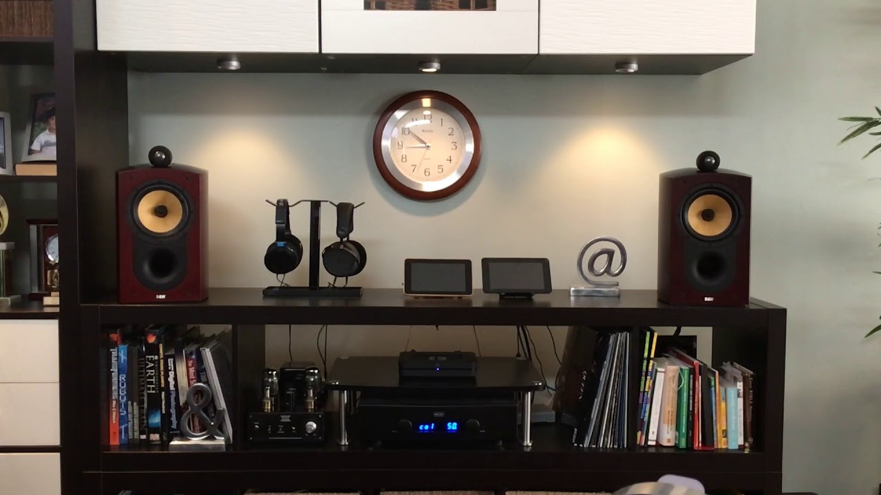 Hegel H160 and B&W 805 combo - ohh so musical