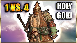 Endboss Goki - The Incredible 1vs. 4  | #ForHonor