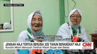Download lagu Jemaah Haji Tertua Berusia 105 Tahun Berangkat Haji