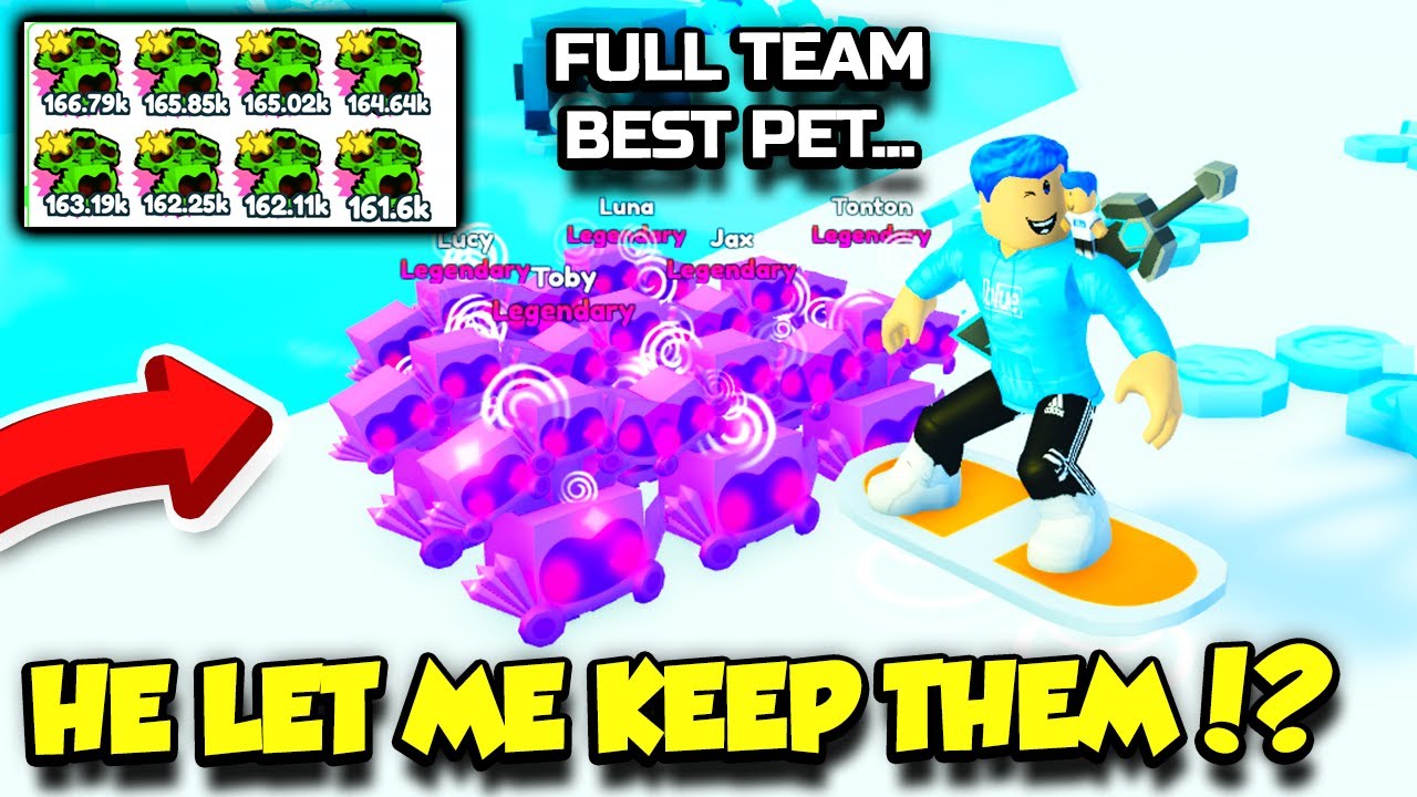 He Let Me Borrow A FULL TEAM OF THE RAREST PET In Pet Simulator X But he-let-me-borrow-a-full-team-of-the-rarest-pet-in-pet-simulator-x-but