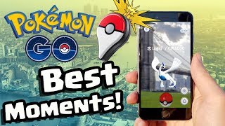 POKEMON GO LEGENDARY CATCHING MOMENTS...!! | Pokemon GO Best Bits