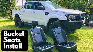 Ford Ranger Budget Bucket Seats Install