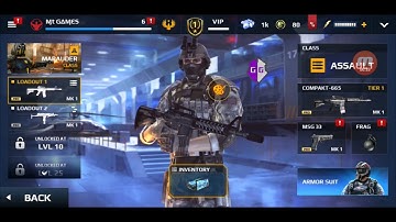 Modern Combat 5: Get All Lava/Gold/Iced weapons free