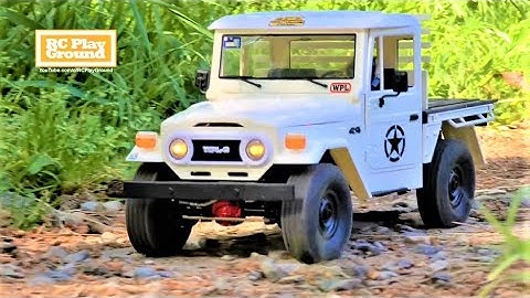 RC Car 1/16 WPL C44KM Metal Edition FJ45 Off-Road Trail Ride