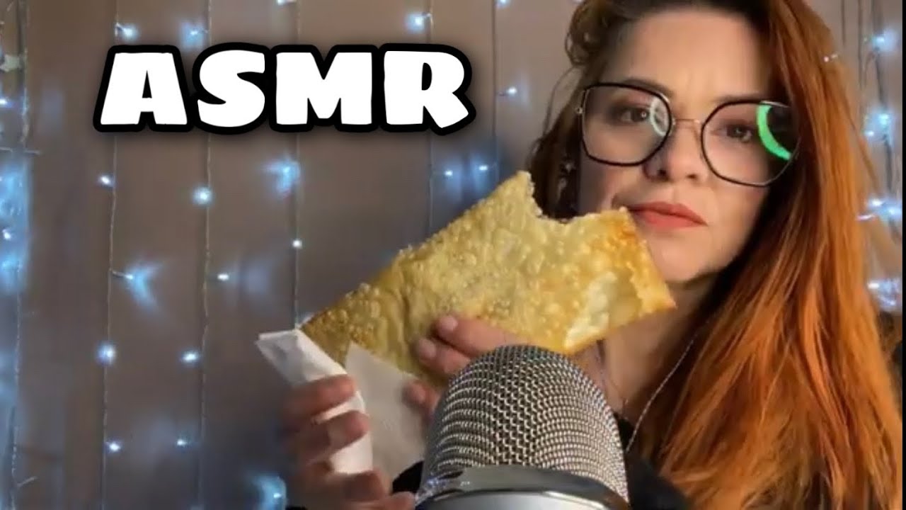 ASMR: Comendo Pastel | Mukbang