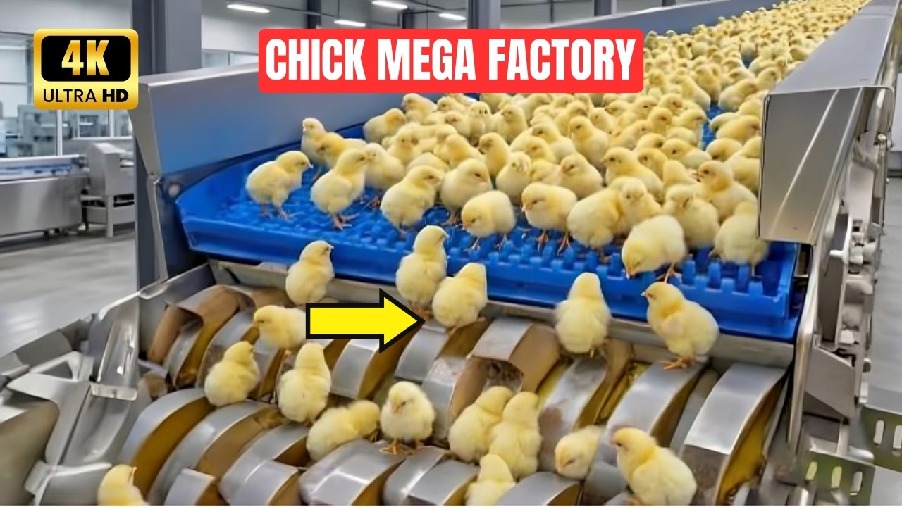 Inside the World’s Largest Egg Hatchery: How Millions of Eggs Become Chicks (Full Process)