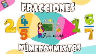 Números Mixtos | Aula chachi  Vídeos educativos para niños