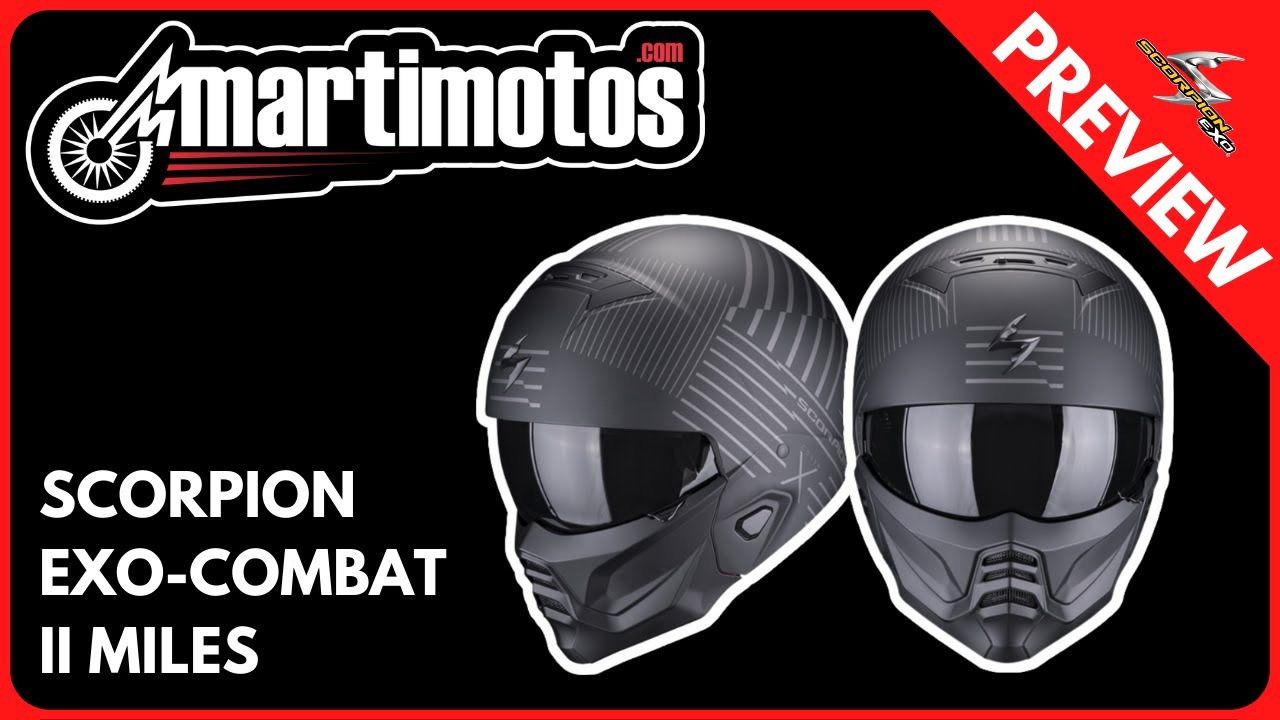 Casco jet Scorpion Exo-Combat II Solid nero opaco - EuroBikes