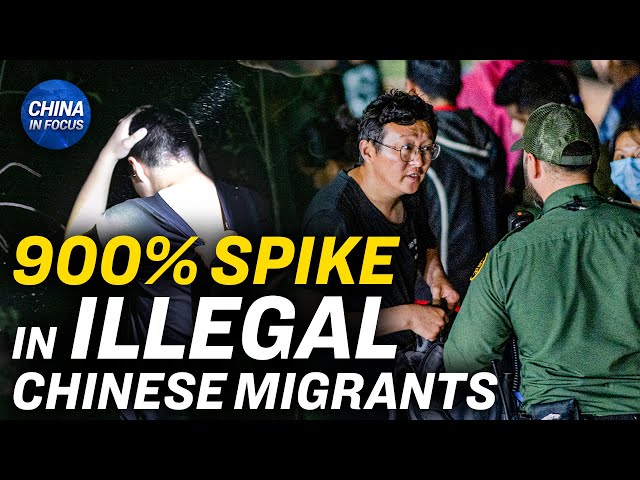 900 Percent Spike in Chinese Migrants at US Border | China in Focus -  YouTube